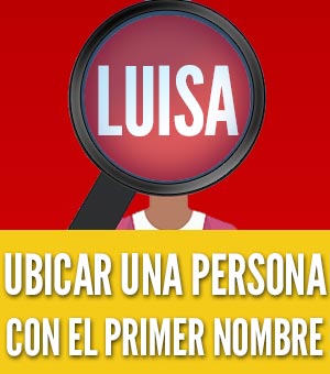 Cómo ubicar a una persona con el primer nombre