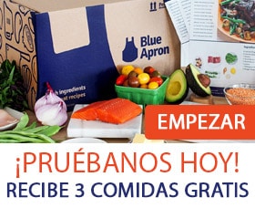 Comidas gratis probar blue apron cupon de descuento