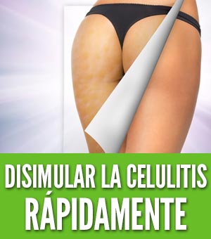 cómo disimular la celulitis rápidamente