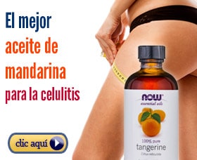 Dieta para la celulitis aceite de mandarina