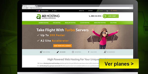 A2 Hosting mas rapido mejor para SEO