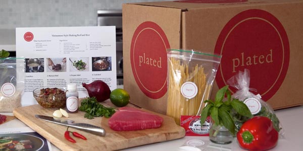 Blue apron plated hellofresh comidas por correo