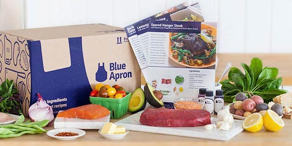 Blue apron, plated, hellofresh recetas