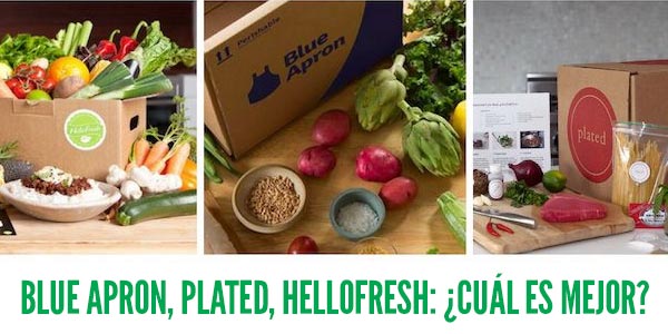 Blue apron plated hellofresh cual es mejor comparacion