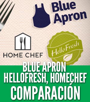 Blue Apron HelloFresh HomeChef comparación