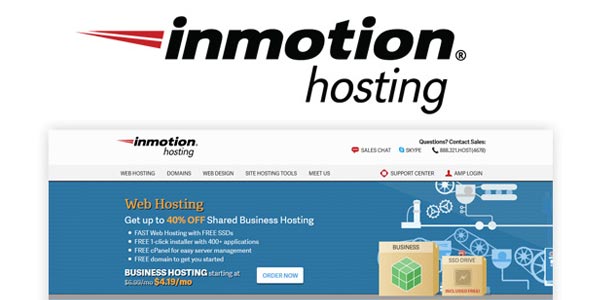 Inmotion hosting alojamiento web compartido