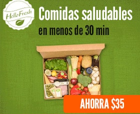 Mejores servicios de comida por correo hellofresh