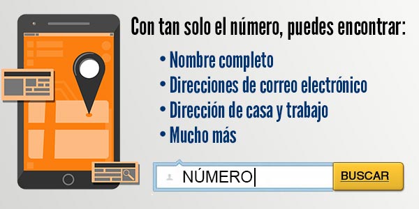 Averiguar todo sobre alguien con su numero de telefono o celular