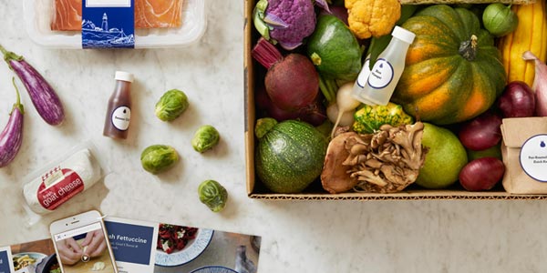 Compracion servicio de comida por correo blue apron