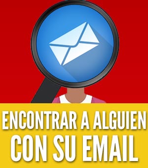 encontrar a alguien con su email o correo electrónico