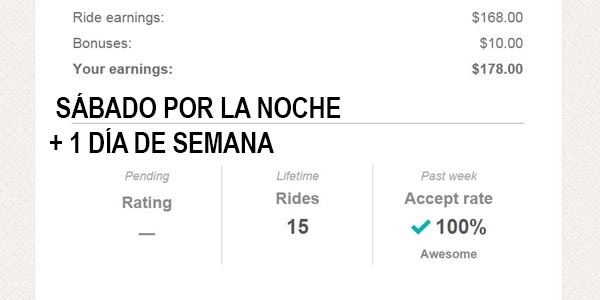 ganancias durante dia de semana lyft ganar dinero extra