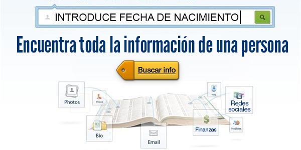 Mejor forma de localizar a alguien con su fecha de nacimiento