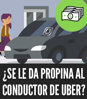 Propina al conductor de uber