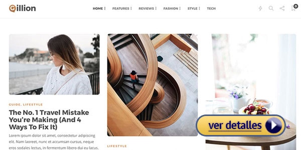 Mejor tema wordpress para un blog gillion