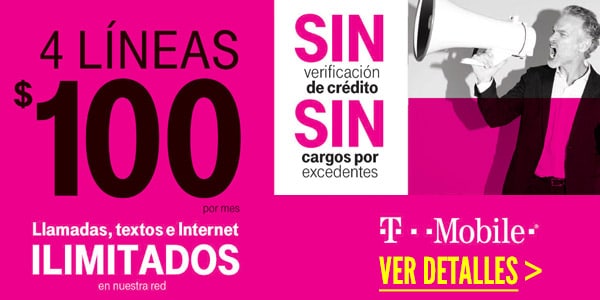 Mejores planes de celulares ilimitados t mobile one