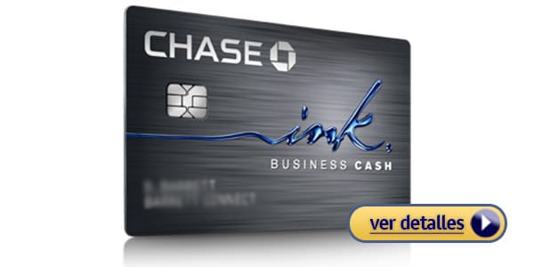 Tarjetas de crédito con ofertas para pequeños negocios: Chase Business Ink Cash