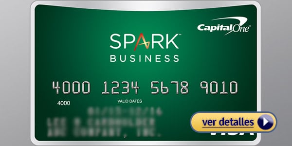 Tarjetas de crédito para negocios Capital One Spark Cash