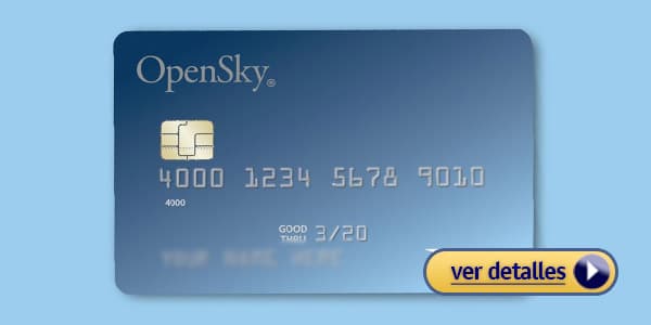 Tarjetas para construir credito OpenSky de Capital Bank