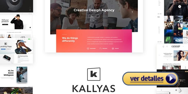 Temas wordpress kallyas