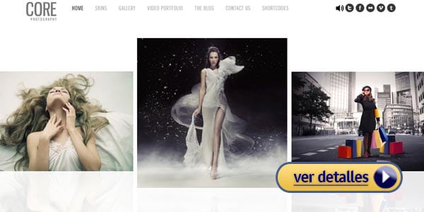 Temas wordpress para fotografos core