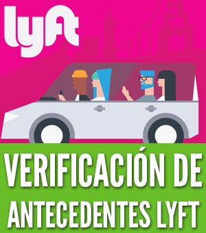 Verificación de antecedentes Lyft background check