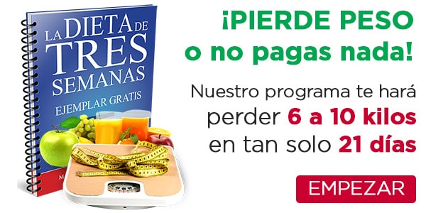 mejores dietas dieta de las tres semanas perder peso quemar grasa