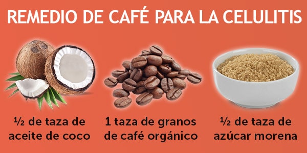 remedio de café para la celulitis