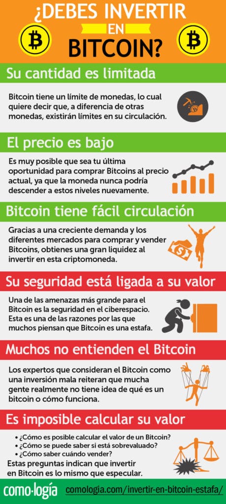 debes invertir en bitcoin estafa