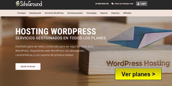 SiteGround Mejor hosting WordPress para SEO