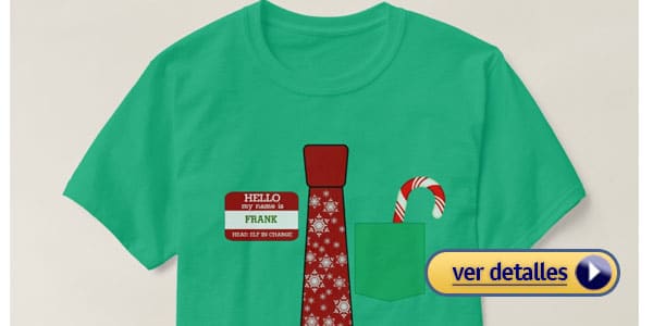 Camiseta personalizada regalos de navidad baratos