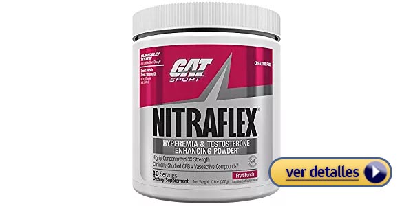 GAT NITRAFLEX suplementos de arginina