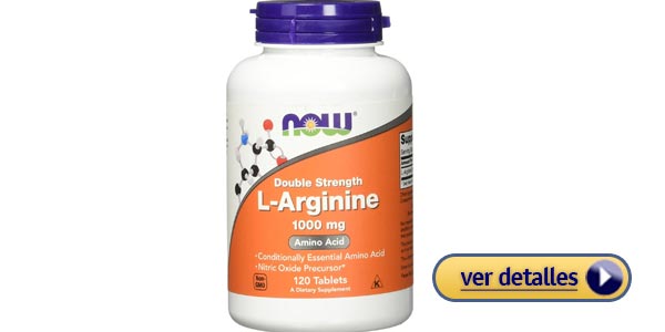NOW Foods L Arginine suplementos de arginina
