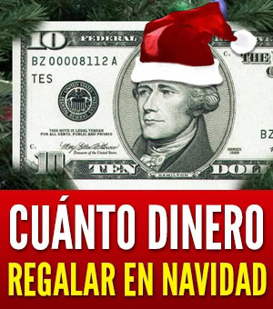 cuanto dinero regalar en navidad