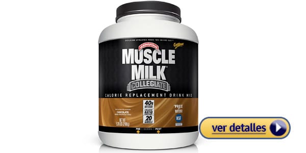 polvo de proteina CytoSport Muscle Milk suplemento