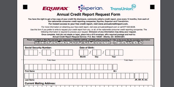 Annual Credit Report checar credito itin