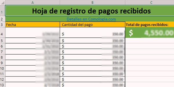 hoja de pagos recibidos hacer los taxes si gano cash fuera de libros