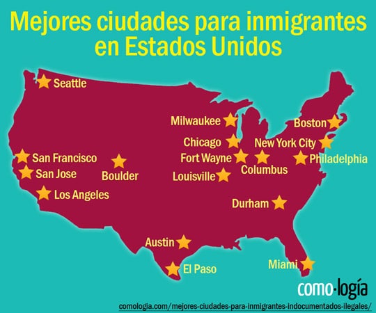 mejores ciudades para inmigrantes en estados unidos