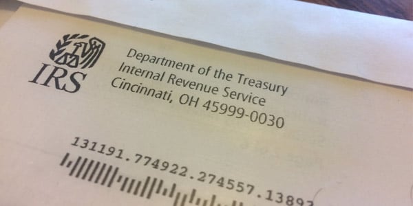 carta irs error en los taxes impuestos