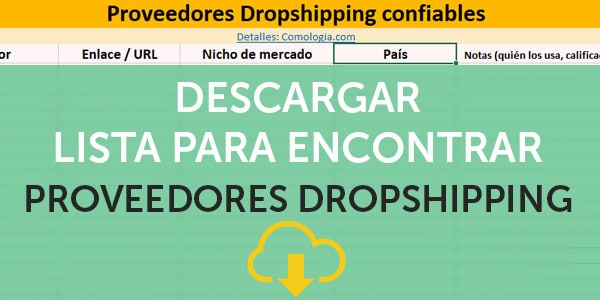 encontrar proveedores dropshipping