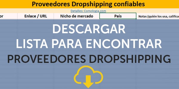 lista proveedores dropshipping 