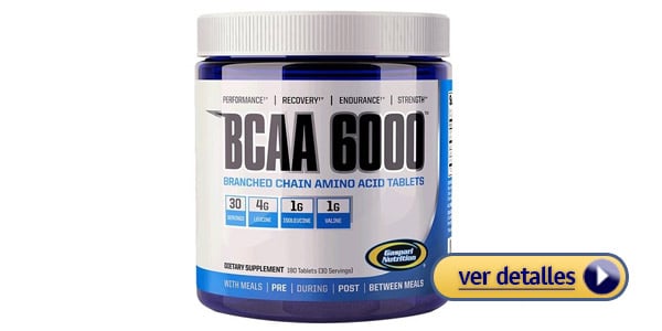 Gaspari Nutrition BCAA 6000 mejores suplementos aminoacidos ramificados