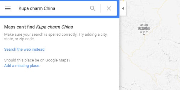 encontrar proveedores chinos verificados google maps