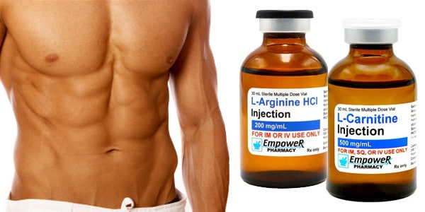 Inyecciones de Arginina + Carnitina