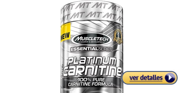 Mejor carnitina en capsulas MuscleTech Platinum