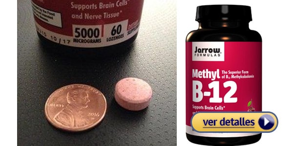 Mejor vitamina B12 masticable Metilcobalamina
