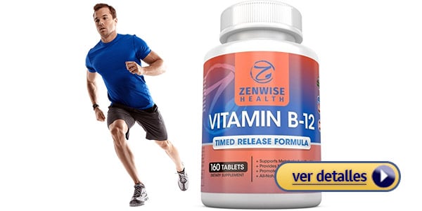 Mejor vitamina B12 para hombres Zenwise Health