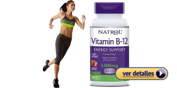 Mejor vitamina B12 para mujeres natrol