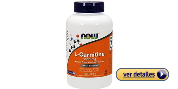 NOW Foods L Carnitina suplemento para vegetarianos