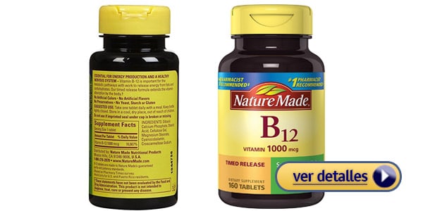 Nature Made B12 Timed Release suplemento vitamina b12