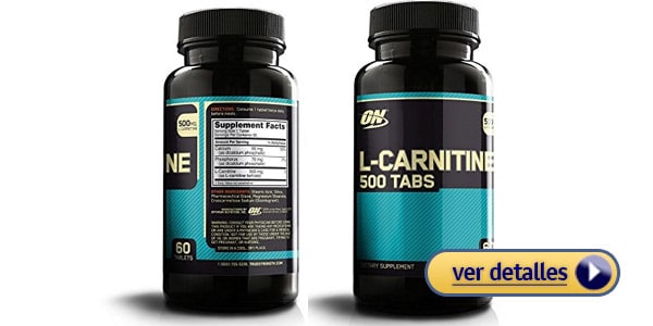 Optimum Nutrition L Carnitine carnitina con calcio y fosforo